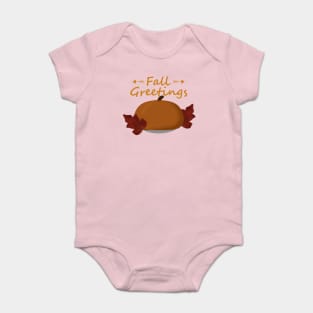 Fall Greetings Baby Bodysuit